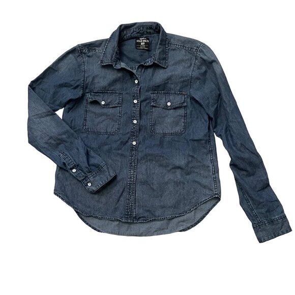 Ecko Unltd. Other - Ecko Unltd Men's Button Up Denim Shirt Slim Fit Blue Size XL